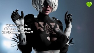 2B’s Corruption Hentai JOI (Futanari, assplay, breathplay, facesitting, oral, CEI, Sissy training)