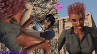 [3D Комикс] Адам Фембой Трансформация Часть 6 – Добро Пожаловать В Ад