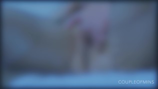 4K Catch of the Day – Girlfriend in fishnets getting fucked and throated with cum