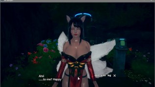 AI Syoujyo [Hentai Game] Ep.8 Outdoor fuck Karma (LOL cosplay)