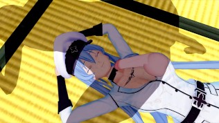 AKAME GA! ESDEATH 3D HENTAI ANIMATION