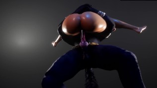 Alpha Male Furry x Busty Girl