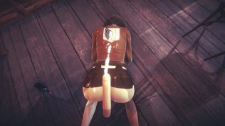 [ATTACK ON TITAN] POV You found Mikasa at the bar (3D PORN 60 FPS)