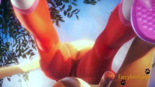 Crash Bandicoot Furry Hentai – Coco Hard Sex in a Jarden