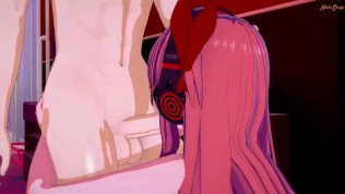 Cute anime girls sucking dick and swallowing cum – Hentai Blowjob Compilation!