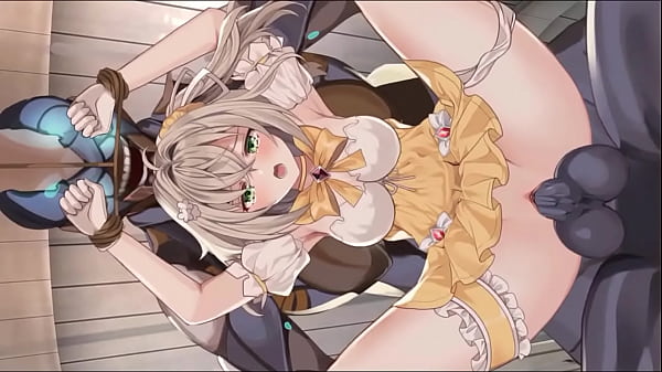 Cute girl having sex with soldiers and monsters men in Fairy Flower new hentai gameplay