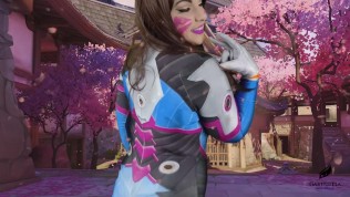 D.VA Overwatch Plays to win! GabbyMonroe.com 25K views get Full Video here!