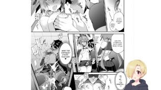 Комедия.Дразним Астольфо. Astolfo Korashime Hon.ХЕНТАЙ ОЗВУЧКА.