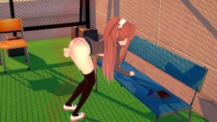 DDLC JUST MONIKA FANCY HAPPY ENDING 3D HENTAI