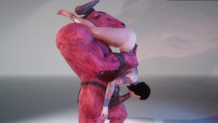 Demon Minotaur x BBW