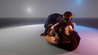 Double Penetration with Furrys 3D