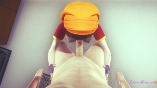 Dragon Ball Hentai – POV Pan boobjob, blowjob and fucked