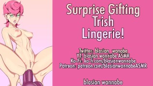 ♡Surprising Trish with Lingerie!♡ | blasian wannabe ASMR on YT