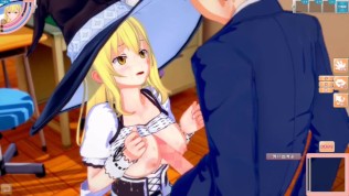 【エロゲーコイカツ！】東方 霧雨魔理沙3DCGアニメ動画(東方Project)[Hentai Game Koikatsu! Touhou Marisa Kirisame(Anime 3DCG Vide