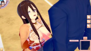 【エロゲーコイカツ！】Naruto,Boruto(ナルト,ボルト) 日向ハナビ3DCG巨乳アニメ動画[Hentai Game Koikatsu! Hanabi Hyūga(Anime 3DCG