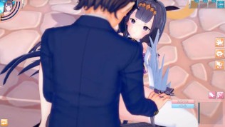 【エロゲーコイカツ！】VTuber 一伊那尓栖3DCGアニメ動画(バーチャルYoutuber)[Hentai Game Koikatsu! Ninomae Ina’nis(Anime 3DCG