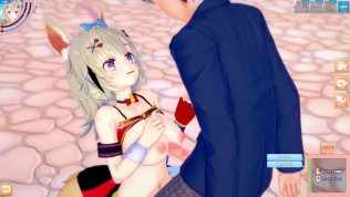 【エロゲーコイカツ！】VTuber 尾丸ポルカ3DCGアニメ動画(バーチャルYoutuber)[Hentai Game Koikatsu! Omaru Polka(Anime 3DCG Video)]