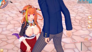 【エロゲーコイカツ！】VTuber 桐生ココ3DCG巨乳アニメ動画(バーチャルYoutuber)[Hentai Game Koikatsu! Kiryu Coco(Anime 3DCG Video)]