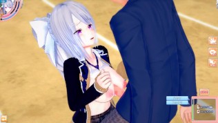 【エロゲーコイカツ！】VTuber 樋口楓3DCG巨乳アニメ動画(バーチャルYoutuber)[Hentai Game Koikatsu! Higuchi Kaede(Anime 3DCG Video
