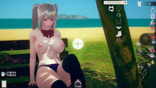 【性格ポジティブで明るい金髪爆乳jk】 AI少女プレイエロ動画 リアル3DCGエロゲーム【Hentai Game Ai Shoujyo 】Big tits blonde girl is rubbed