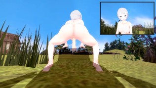 【FORTUNA】【HENTAI 3D】【POV ONLY COWGIRL POSE】【RE ZERO】