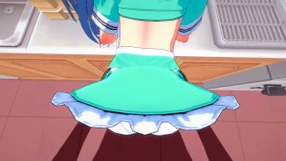 【HIDERI KANZAKI】【HENTAI 3D】【SHORT STATIC】【BLEND S】