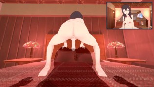 【YUNYUN】【HENTAI 3D】【POV ONLY COWGIRL POSE】【KONOSUBA】