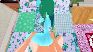 Fucking transparent slime girl Suu in POV. Daily Life With A Monster Girl Hentai.