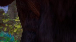 Furry gangbang | double anal and cunnilingus | wild life