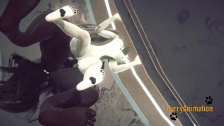 Furry Hentai – Beast Hard Sex with Wolf YIFF