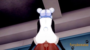 Furry Hentai – Horse and Panda Bear Yiff