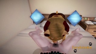 Furry Hentai – Hot lioness wanting to have fun