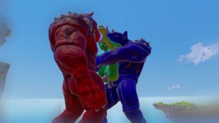 Furry Monsters and Alien Double Anal Squirting Orgasm