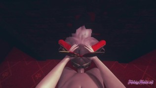 Genshin Impact Hentai – POV Amber blowjob and fucked