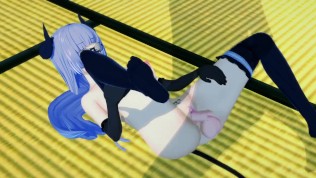 Gneisenau Succubus – Azur Lane – 3D Hentai / Koikatsu