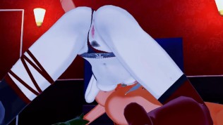 Harley Quinn tribs with Poison Ivy, eats her pussy – DC Comics Lesbian Hentai.