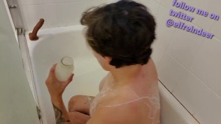 Heavy Cream Bath Fun / Thank you for 100 subs!