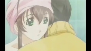 Hentai Bathroom Kiss