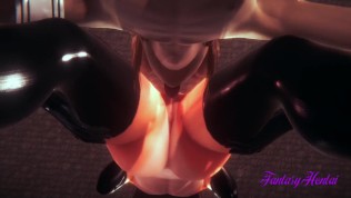 Incredibles Hentai 3D – Violet enjoy with her friend