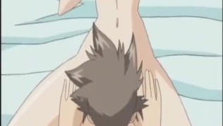 Japanese teen sucks cock