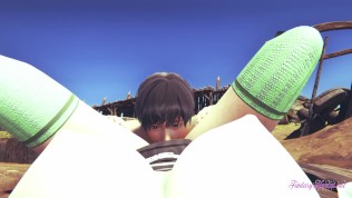 Kimetsu no Yaiba – POV Mitsuri cunilinngus & Boojob