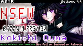 Kokichi Makes fun of your Slashfic, Fucks you, then gets fucked by Saihara