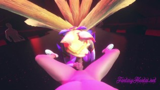 League of Legends Hentai – Ahri Star Guardian Hard Sex