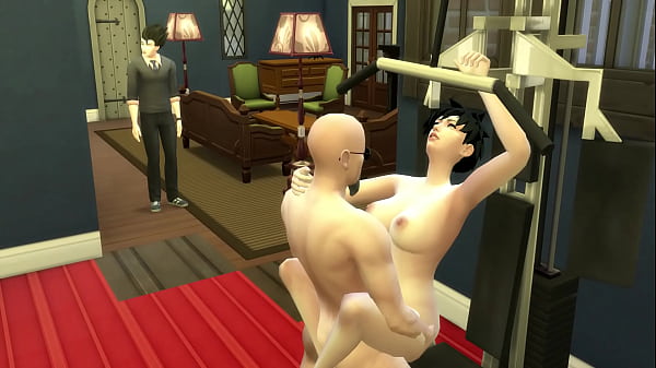 Maestro Roshi Pervertido Entrena Sexualmente a la Esposa de Gohan la Hermosa Videl al Frente de su Marido Cornudo Dragon Ball Hentai