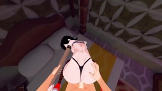 Mavis Dracula rides your dick POV, doggystyle arm pull. Hotel Transylvania Hentai.