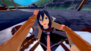 MIKASA x EREN FUCKSESSION – ATTACK ON TITAN PORN (Shingeki no kyojin)