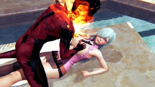 Nanatsu no Taizai Demon missionary fuck Elizabeth Liones hentai