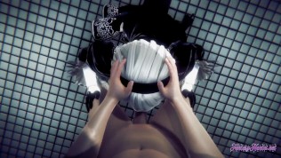 Nier Automata Hentai – POV 2B boobjob, blowjob and fucked