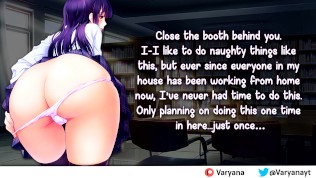 Pervy Girl Sits On You In The Library [AUDIO]