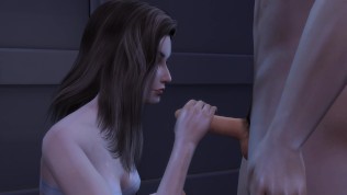 Petite Teen Cheerleader Fucks Hot Professor – (My Art Professor – Episode 2) – Sims 4